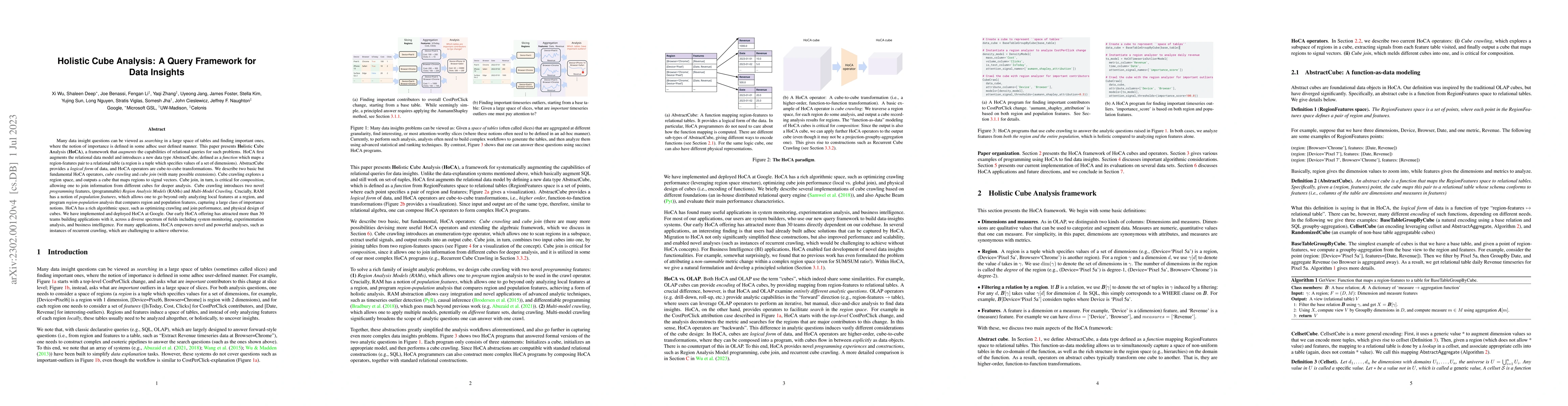 Thumbnail for Holistic Cube Analysis: A Query Framework for Data Insights