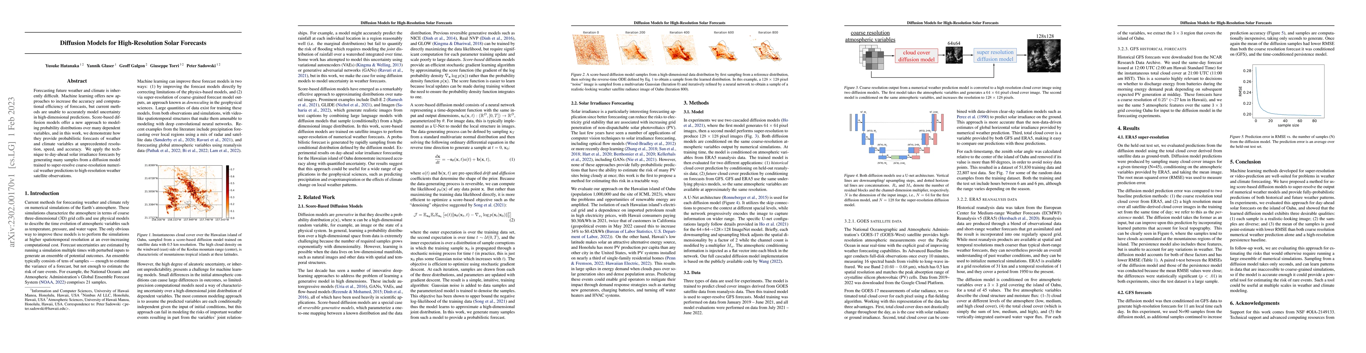 Thumbnail for Diffusion Models for High-Resolution Solar Forecasts