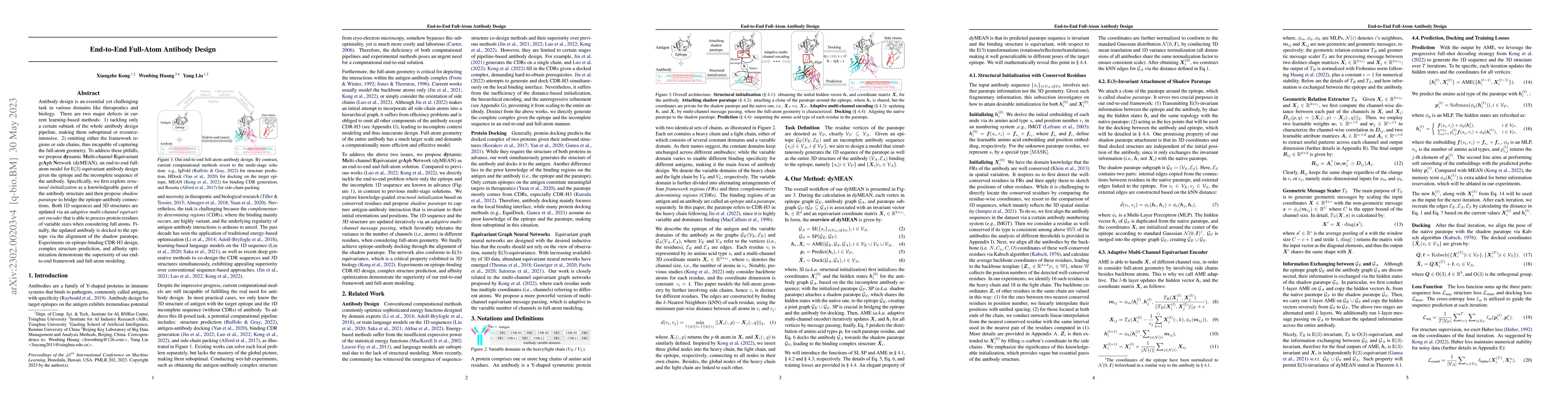 Thumbnail for End-to-End Full-Atom Antibody Design