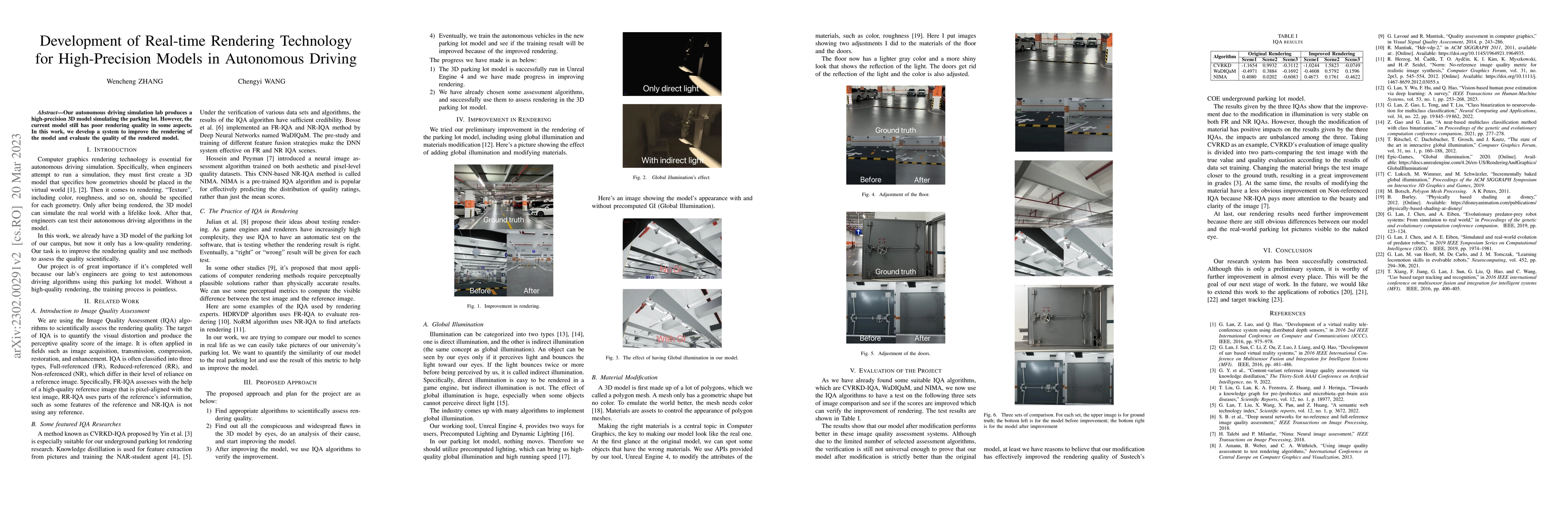 Thumbnail for Development of Real-time Rendering Technology for High-Precision Models
  in Autonomous Driving