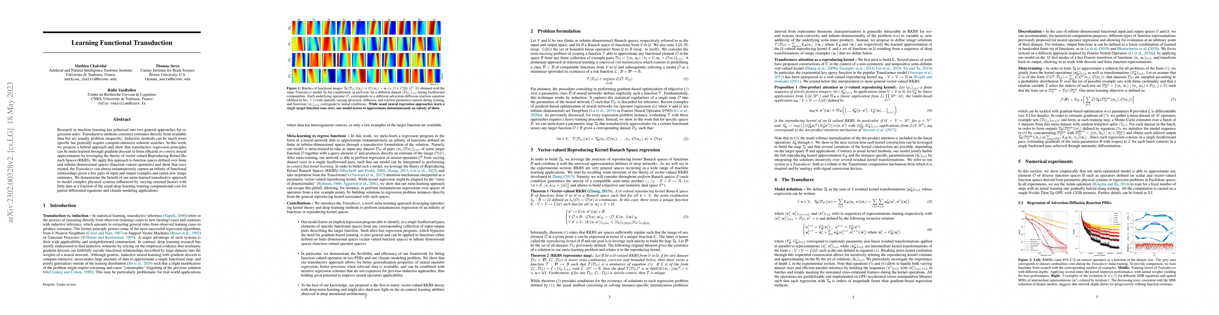 Thumbnail for Learning Functional Transduction