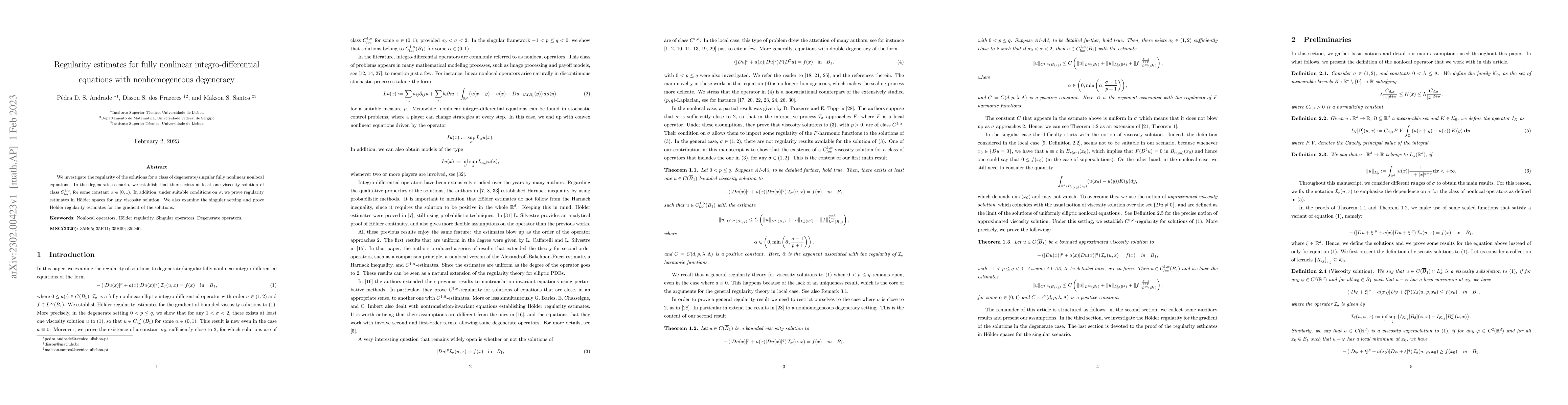 Thumbnail for Regularity estimates for fully nonlinear integro-differential equations
  with nonhomogeneous degeneracy