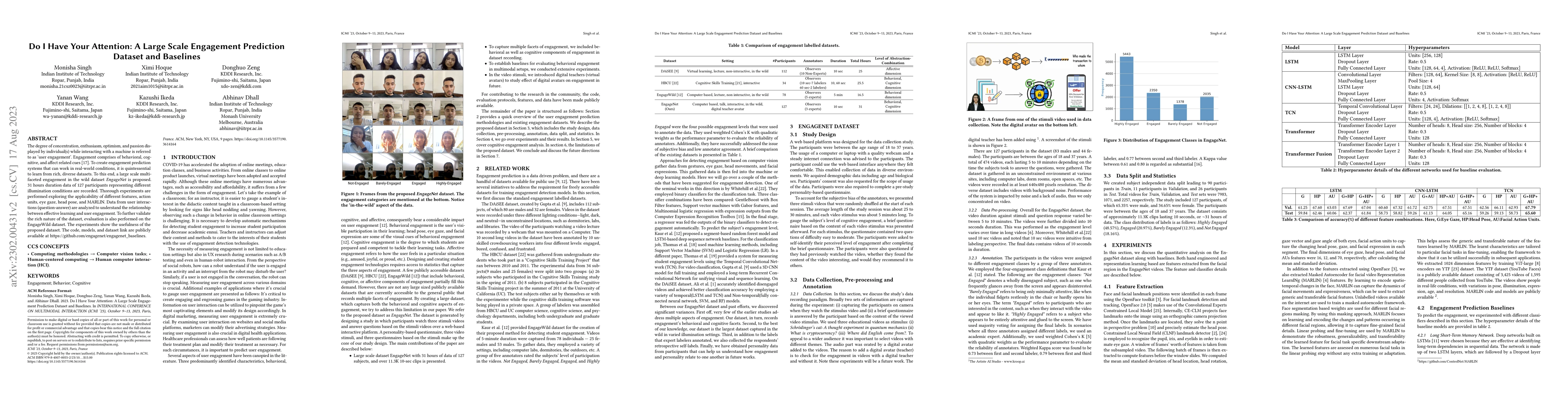 Thumbnail for Do I Have Your Attention: A Large Scale Engagement Prediction Dataset
  and Baselines