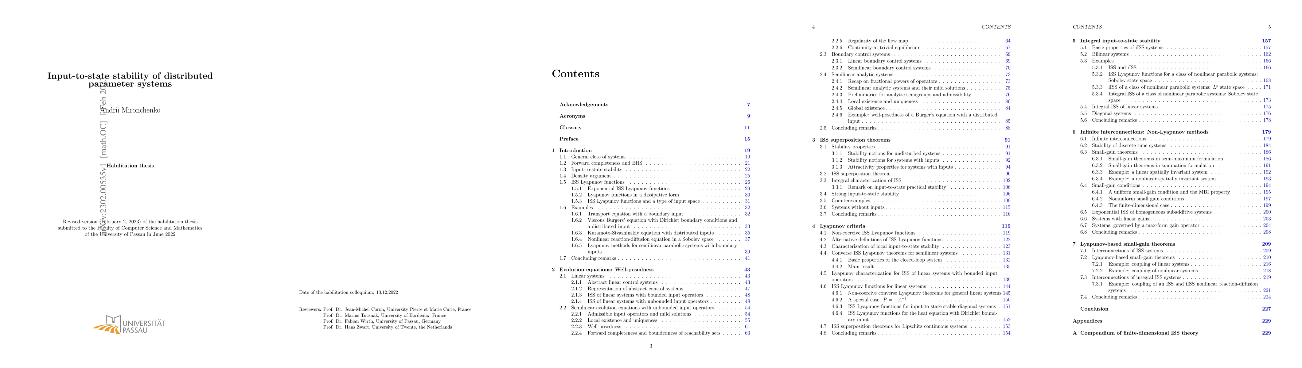 Thumbnail for Input-to-state stability of distributed parameter systems