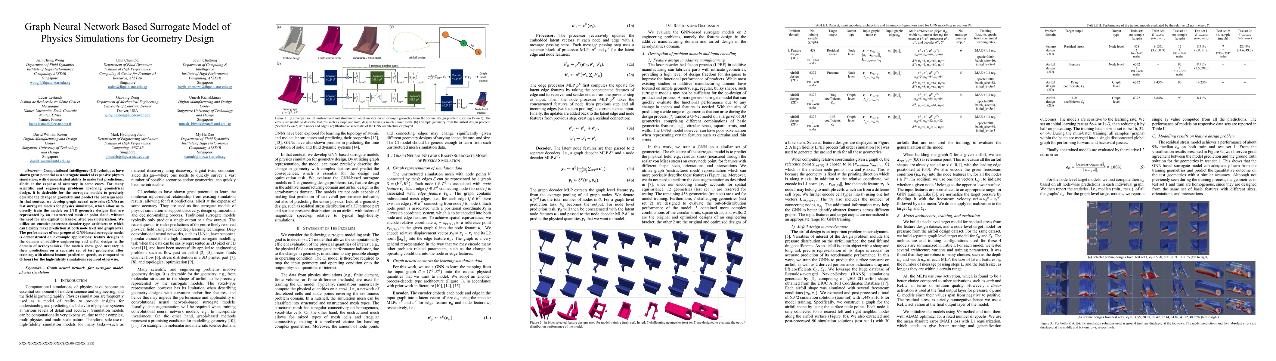 Thumbnail for Graph Neural Network Based Surrogate Model of Physics Simulations for
  Geometry Design