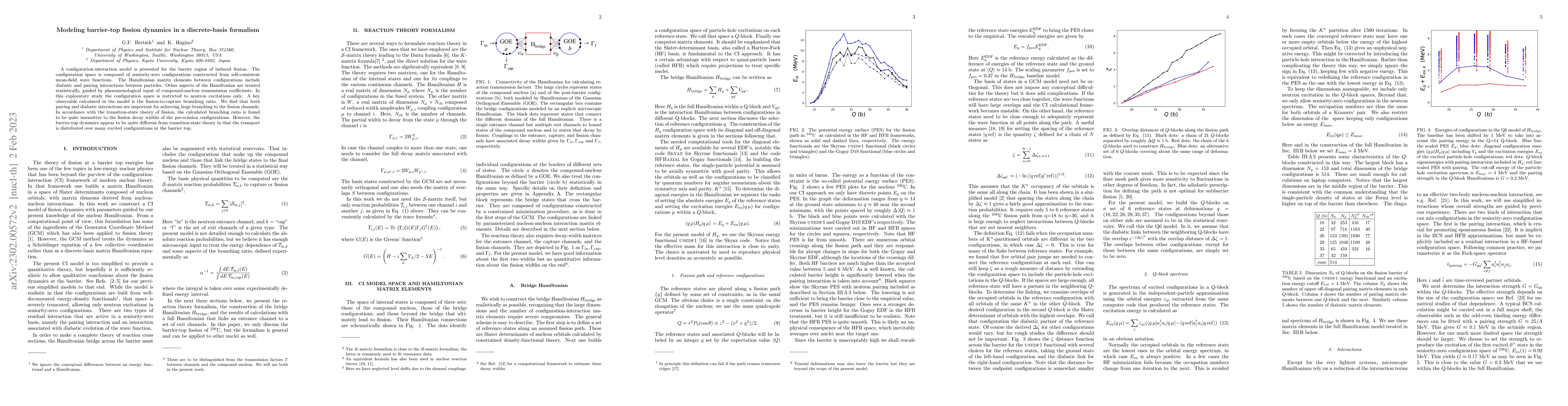 Thumbnail for Modeling barrier-top fission dynamics in a discrete-basis formalism