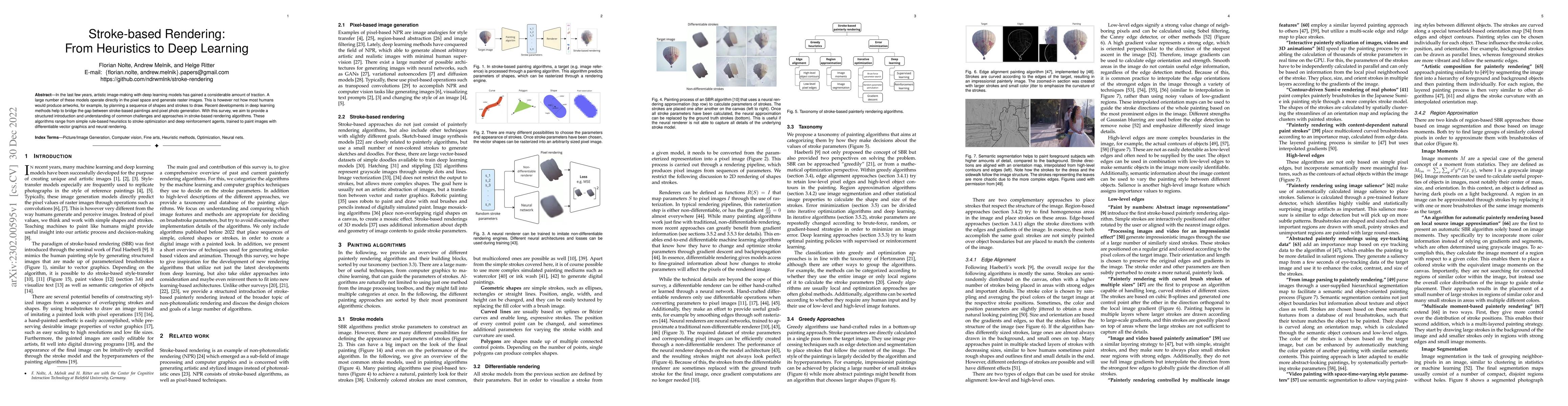 Thumbnail for Stroke-based Rendering: From Heuristics to Deep Learning