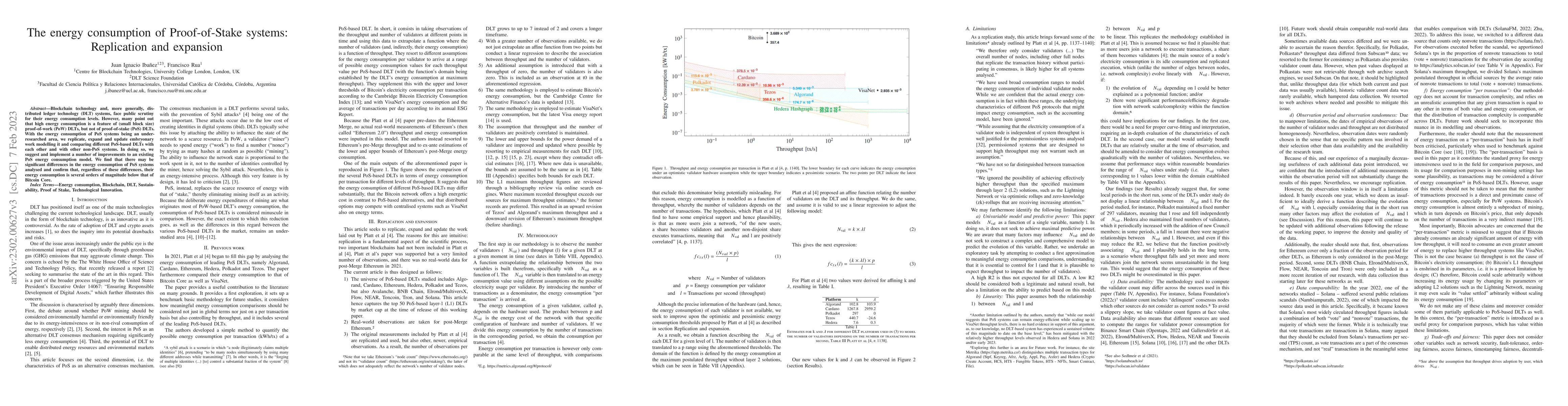 Thumbnail for The energy consumption of Proof-of-Stake systems: Replication and
  expansion