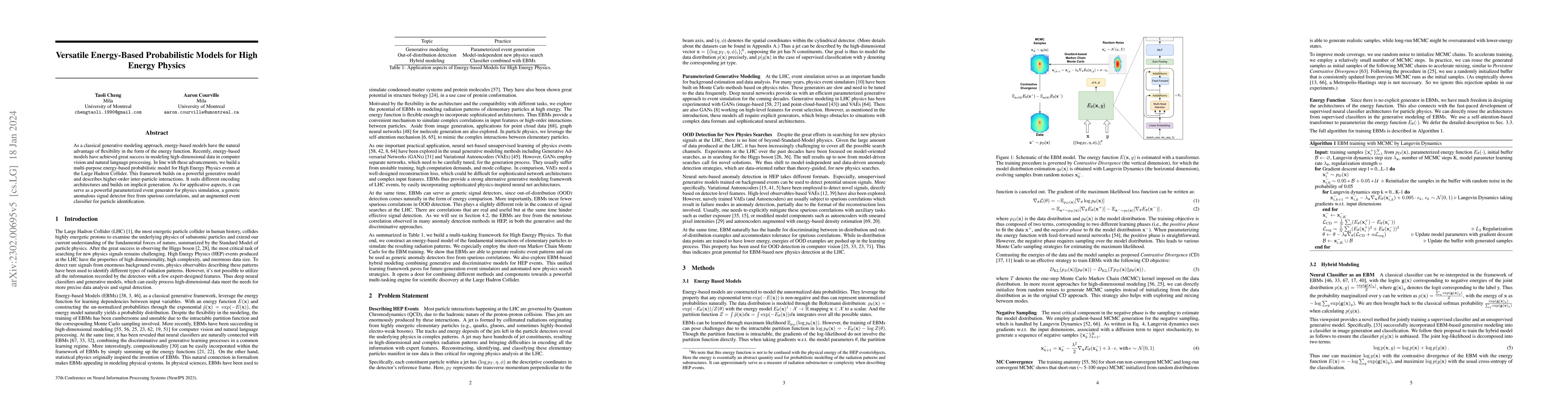 Thumbnail for Versatile Energy-Based Probabilistic Models for High Energy Physics