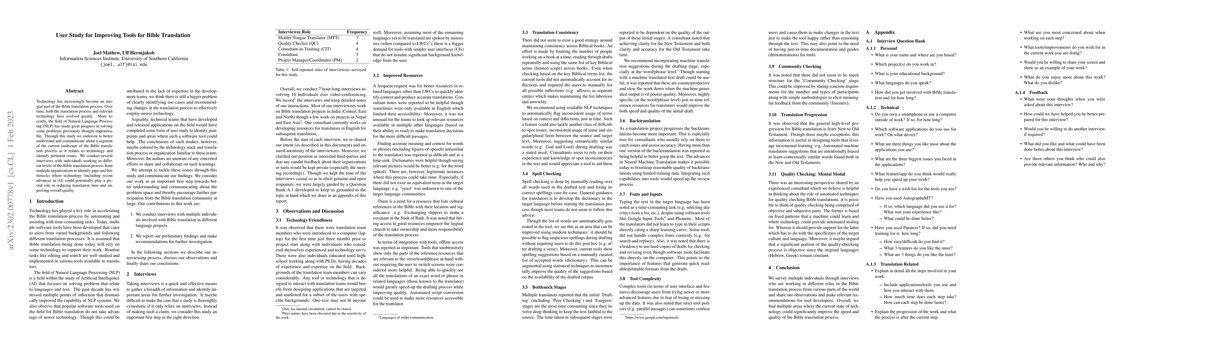 Thumbnail for User Study for Improving Tools for Bible Translation