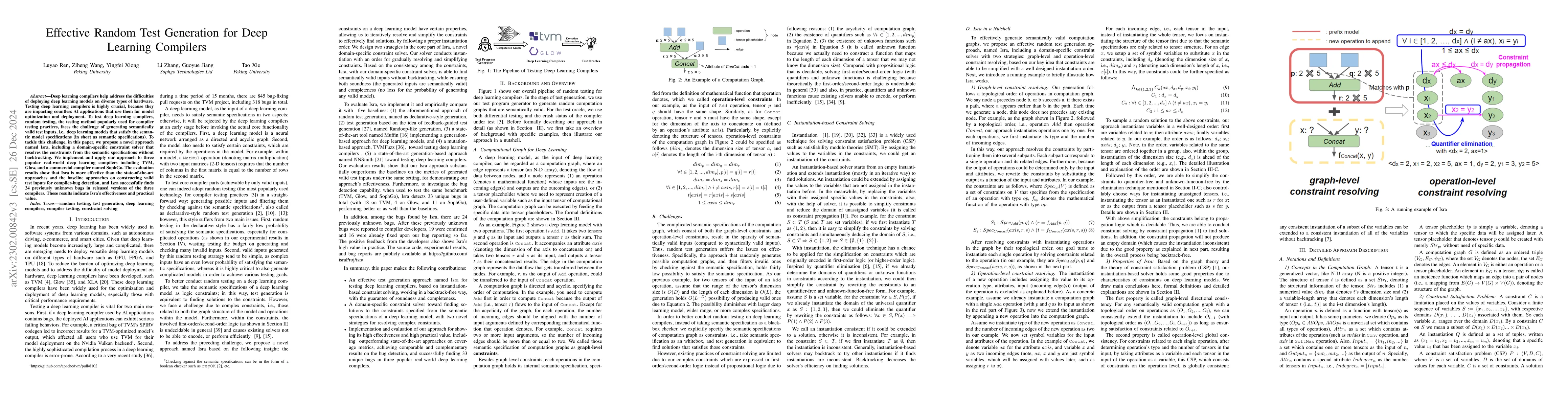 Thumbnail for Effective Random Test Generation for Deep Learning Compilers