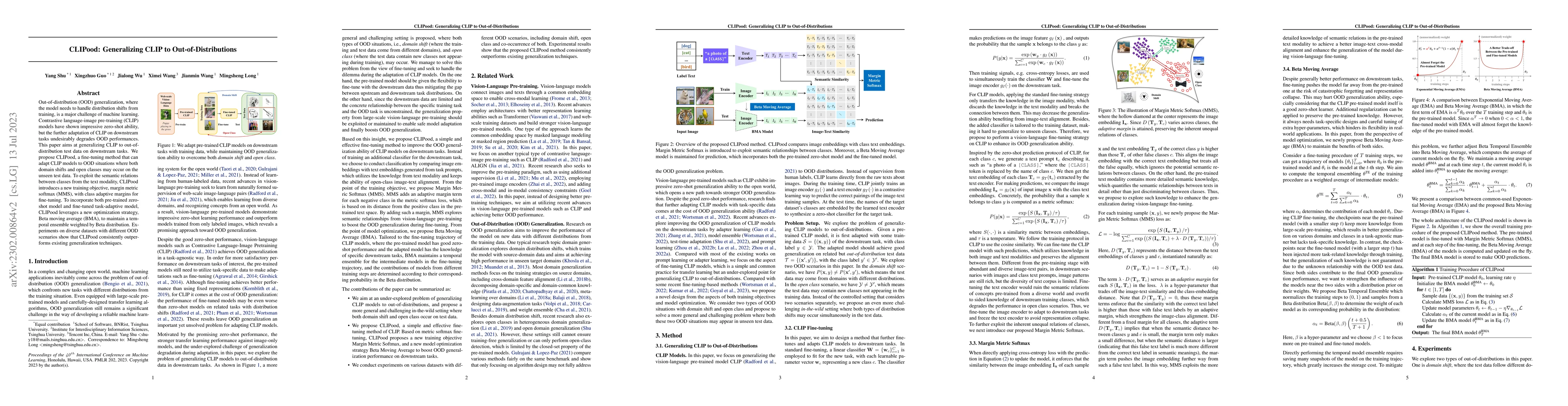Thumbnail for CLIPood: Generalizing CLIP to Out-of-Distributions