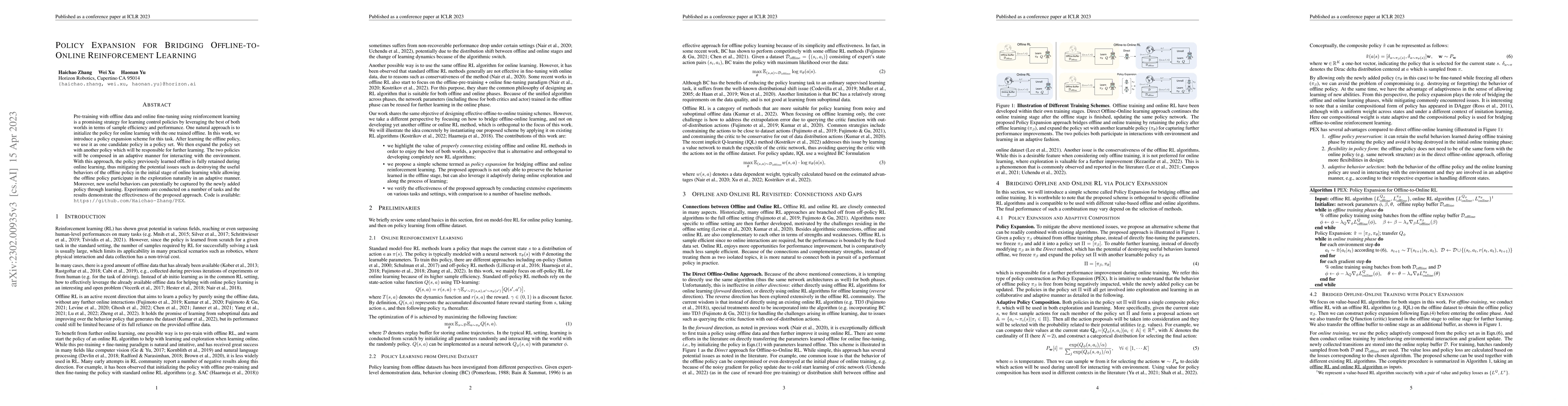 Thumbnail for Policy Expansion for Bridging Offline-to-Online Reinforcement Learning