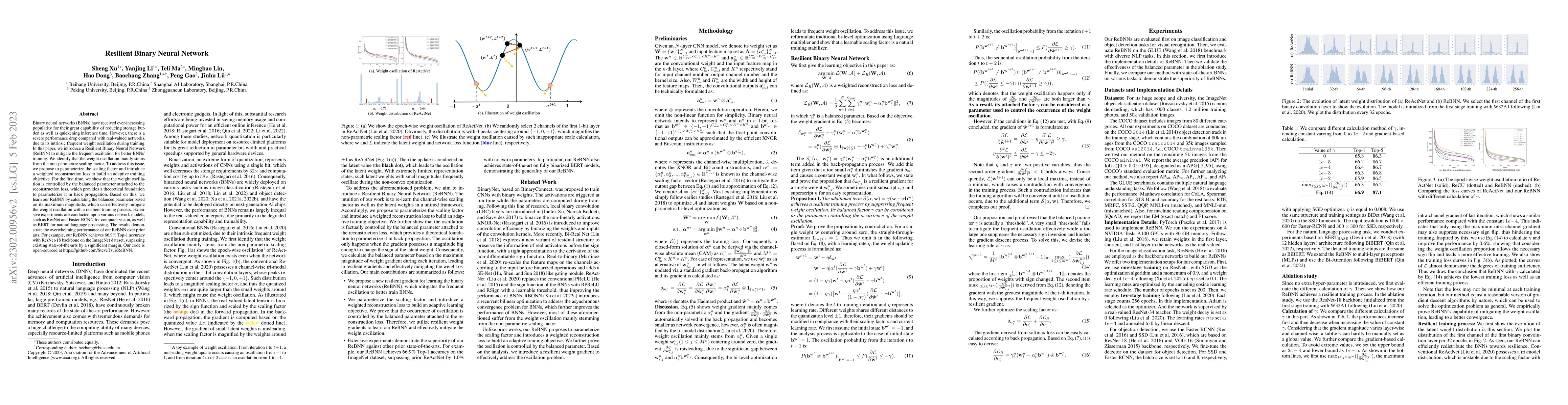 Thumbnail for Resilient Binary Neural Network