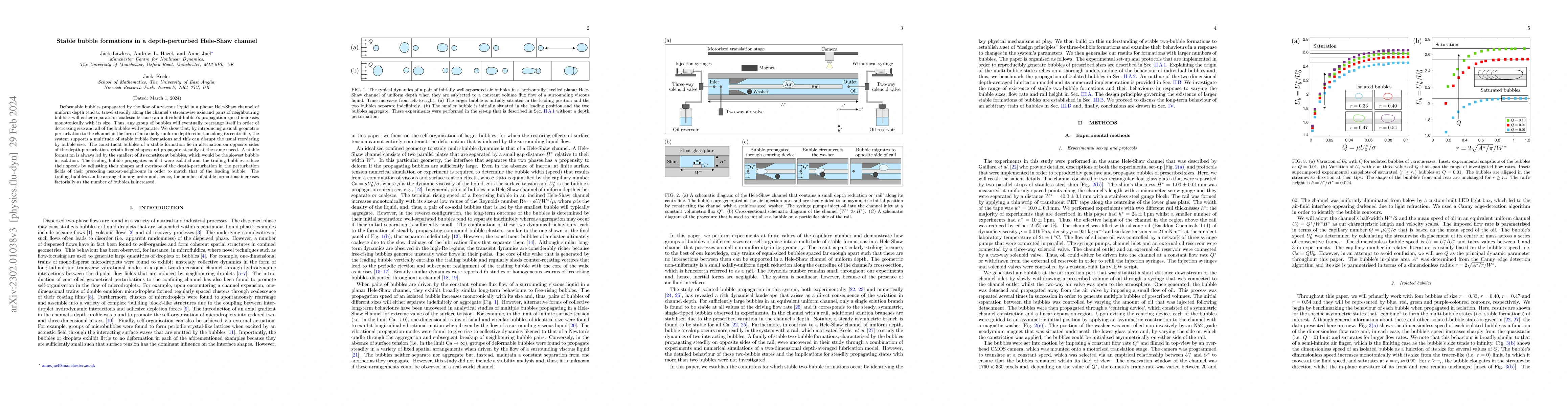 Thumbnail for Stable bubble formations in a Hele-Shaw channel