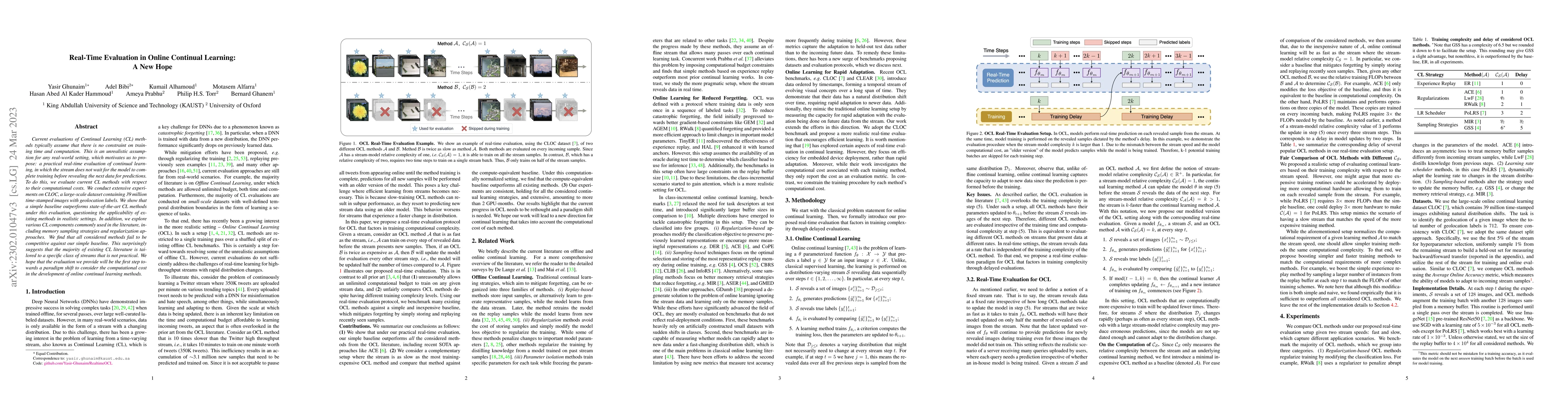 Thumbnail for Real-Time Evaluation in Online Continual Learning: A New Hope