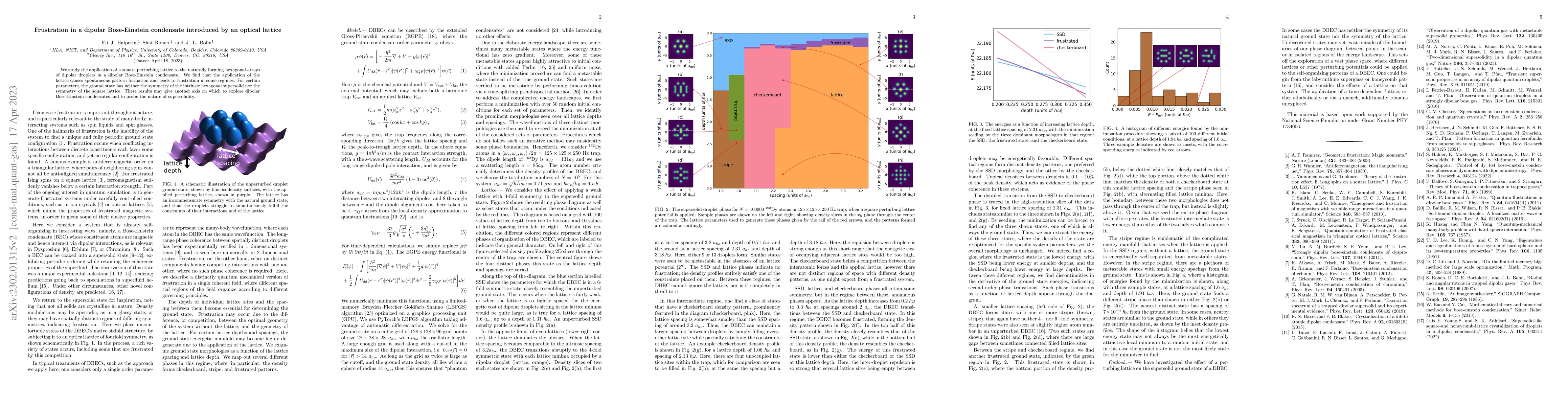 Thumbnail for Frustration in a dipolar Bose-Einstein condensate introduced by an
  optical lattice