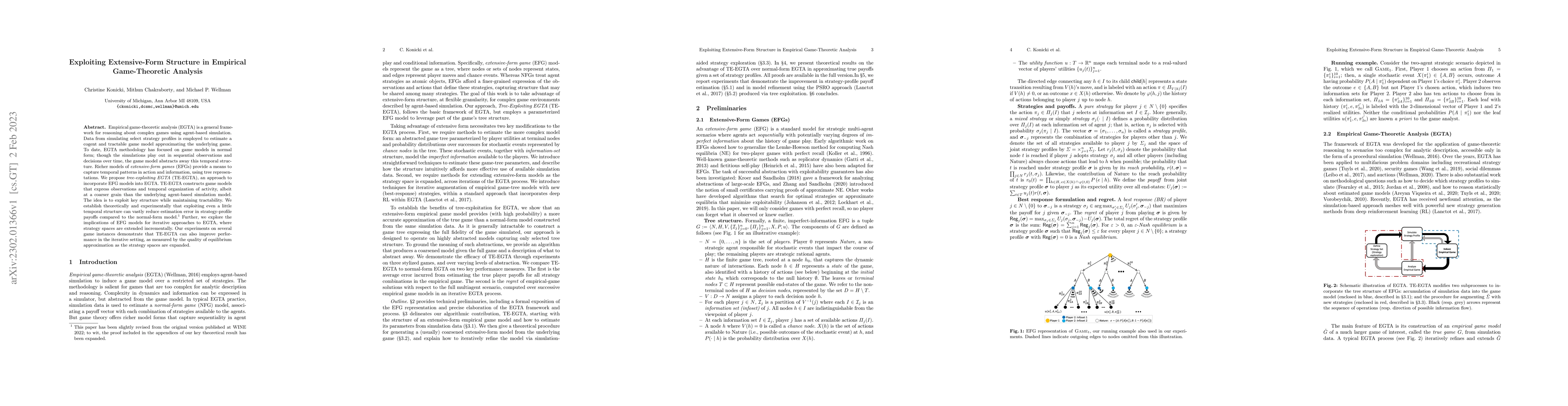 Thumbnail for Exploiting Extensive-Form Structure in Empirical Game-Theoretic Analysis