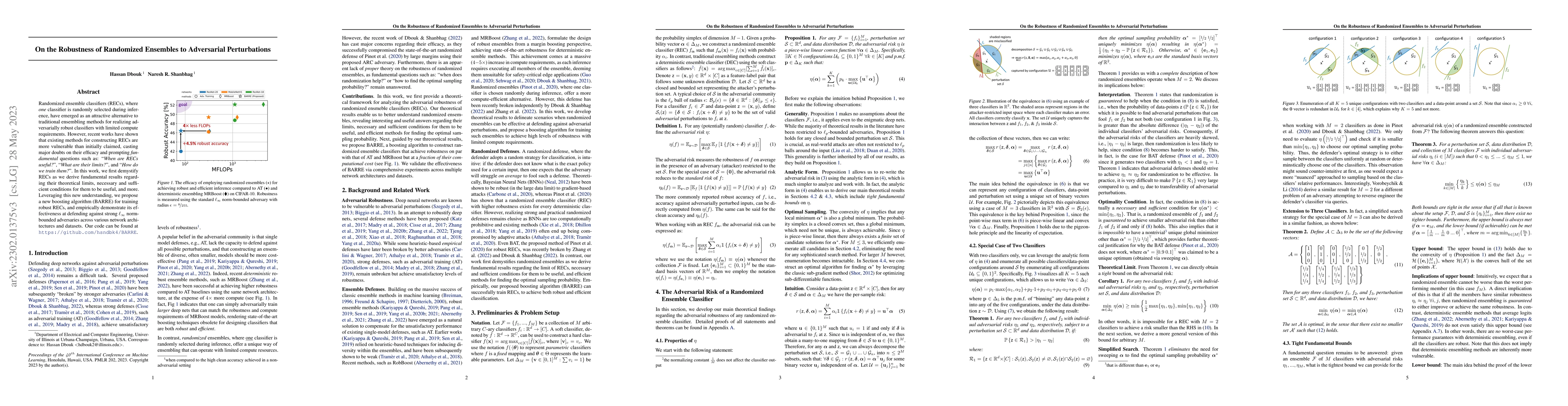 Thumbnail for On the Robustness of Randomized Ensembles to Adversarial Perturbations