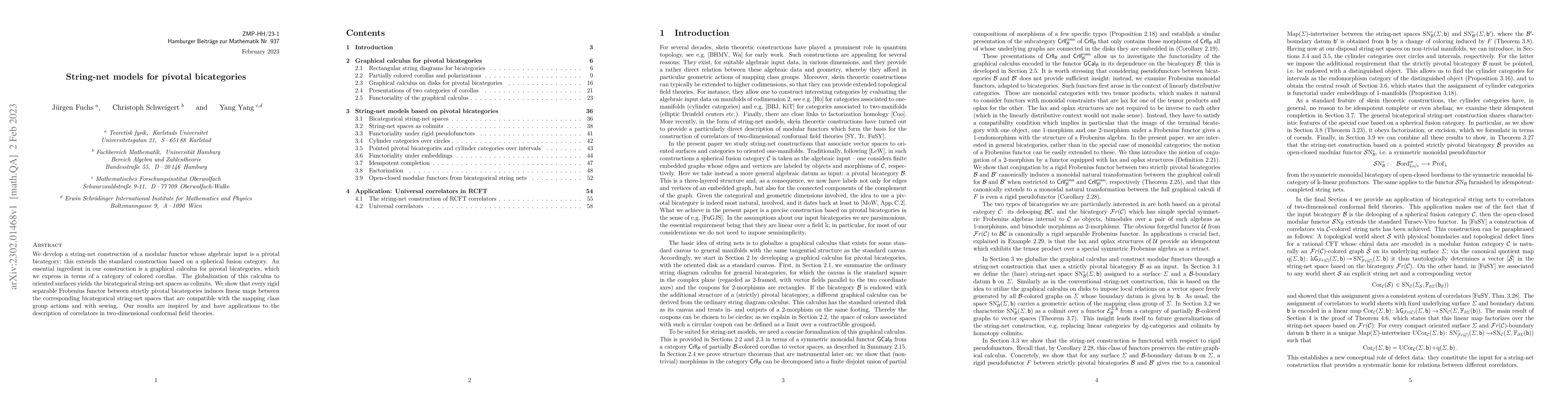 Thumbnail for String-net models for pivotal bicategories