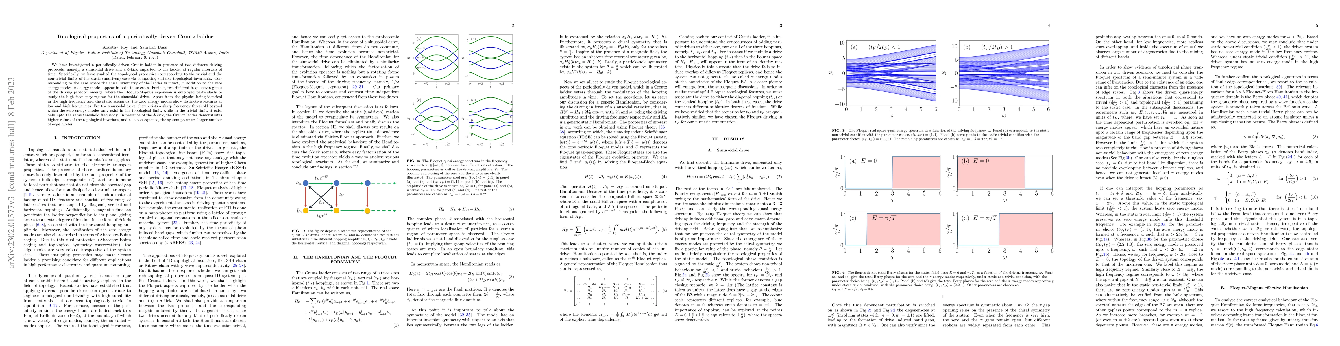 Thumbnail for Topological properties of a periodically driven Creutz ladder