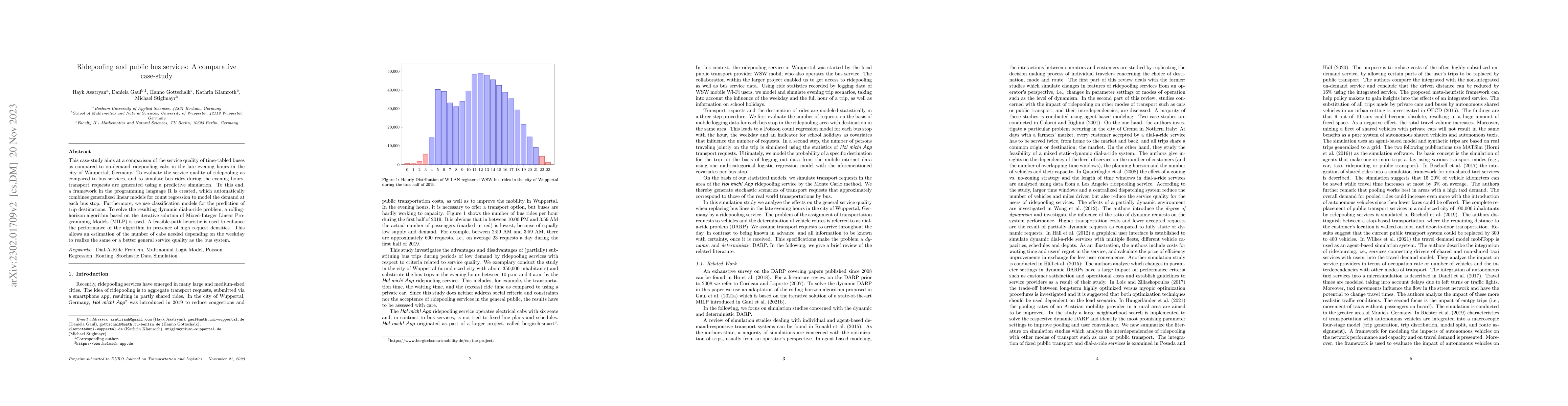 Thumbnail for Ridepooling and public bus services: A comparative case-study
