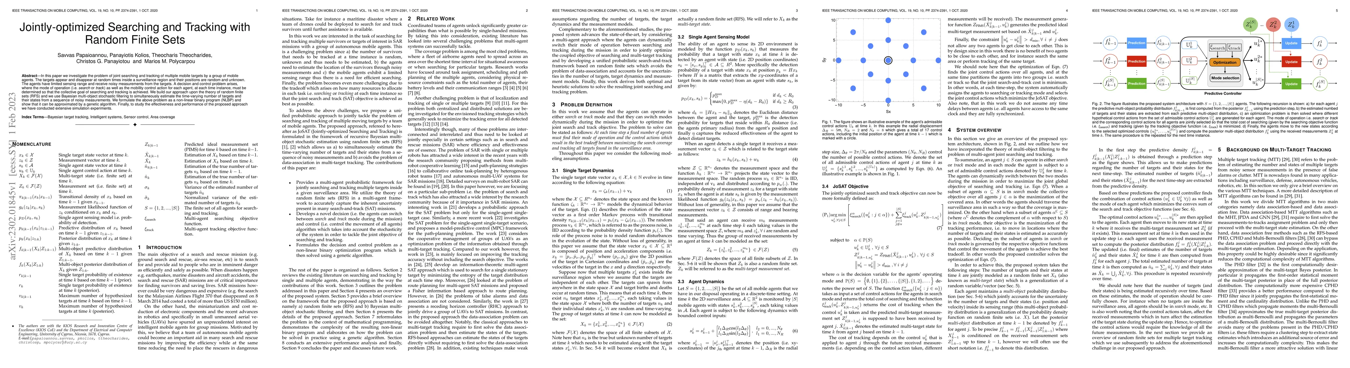 Thumbnail for Jointly-Optimized Searching and Tracking with Random Finite Sets
