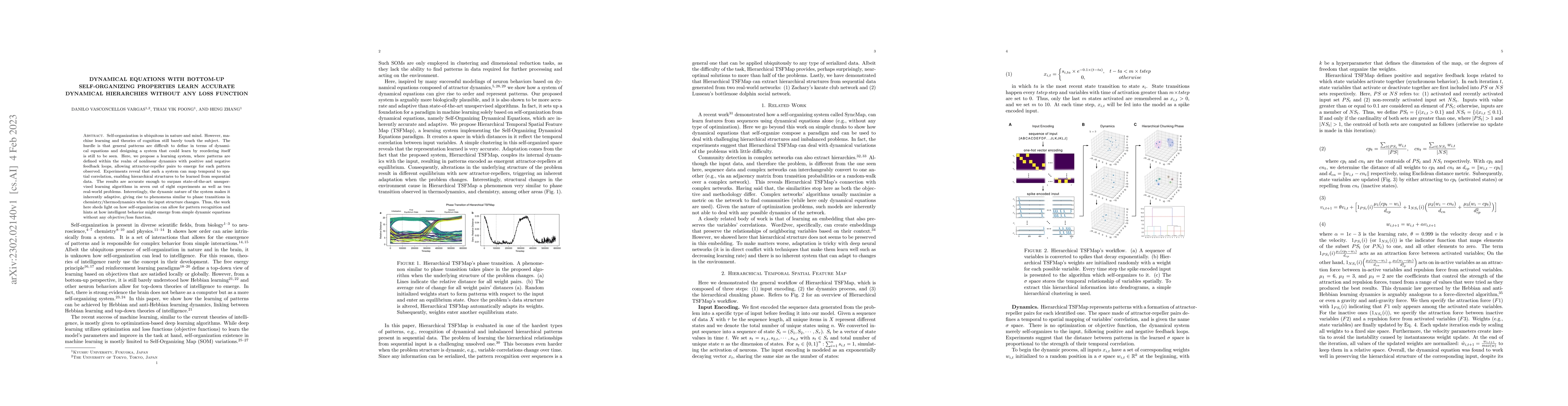 Thumbnail for Dynamical Equations With Bottom-up Self-Organizing Properties Learn
  Accurate Dynamical Hierarchies Without Any Loss Function