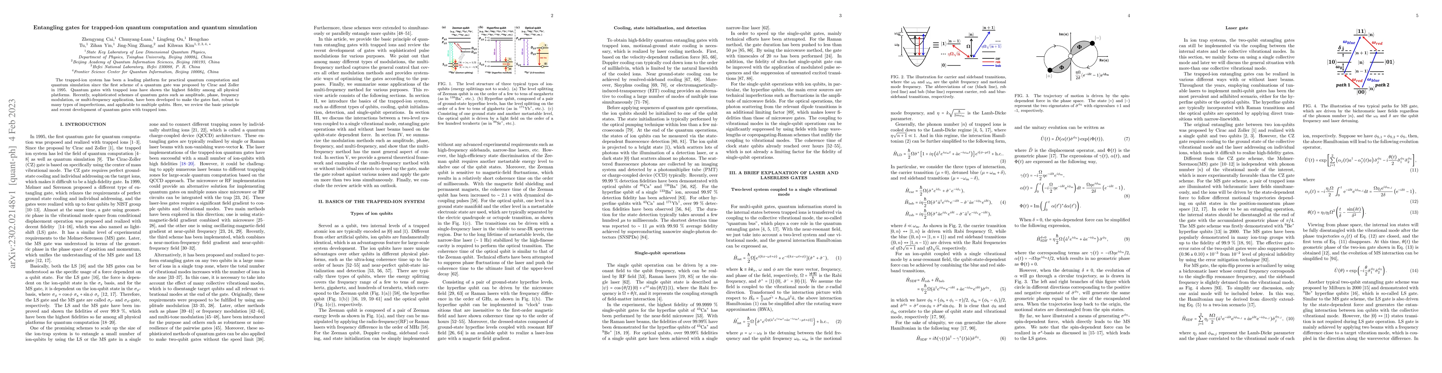 Thumbnail for Entangling gates for trapped-ion quantum computation and quantum
  simulation