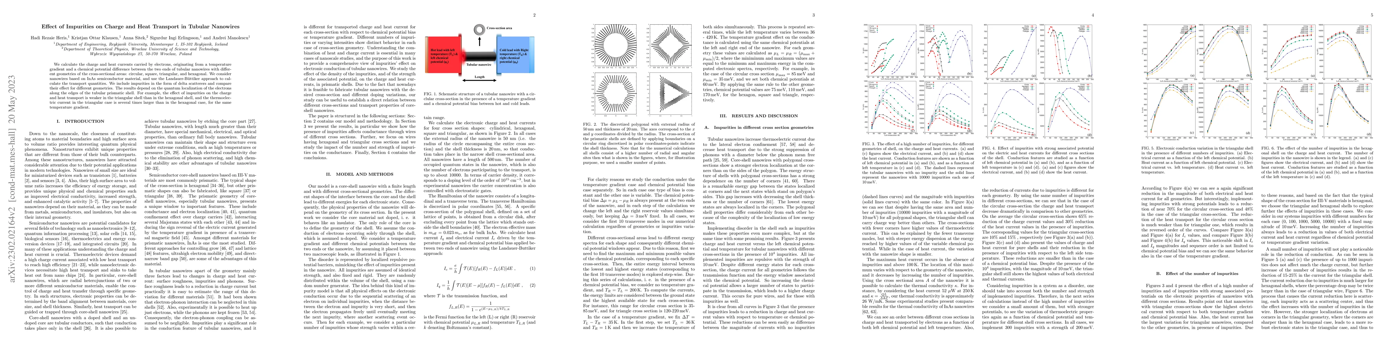Thumbnail for Effect of Impurities on Charge and Heat Transport in Tubular Nanowires