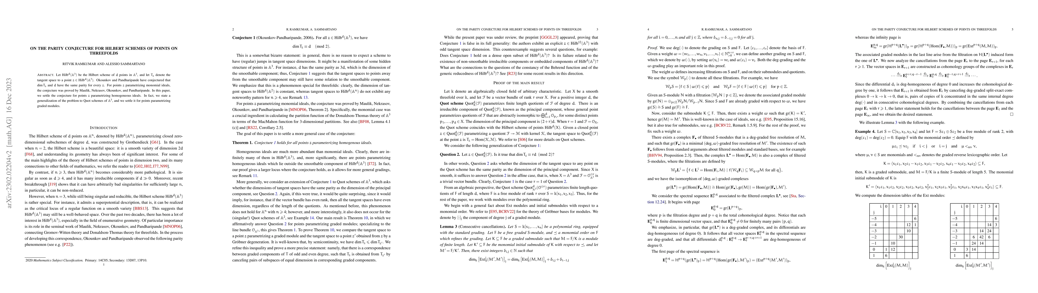 Thumbnail for On the parity conjecture for Hilbert schemes of points on threefolds