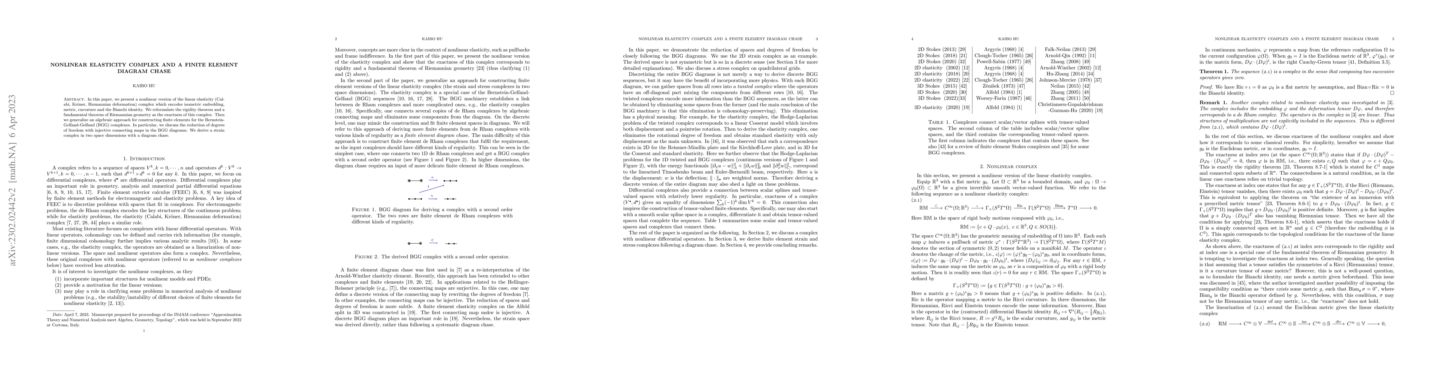 Thumbnail for Nonlinear elasticity complex and a finite element diagram chase