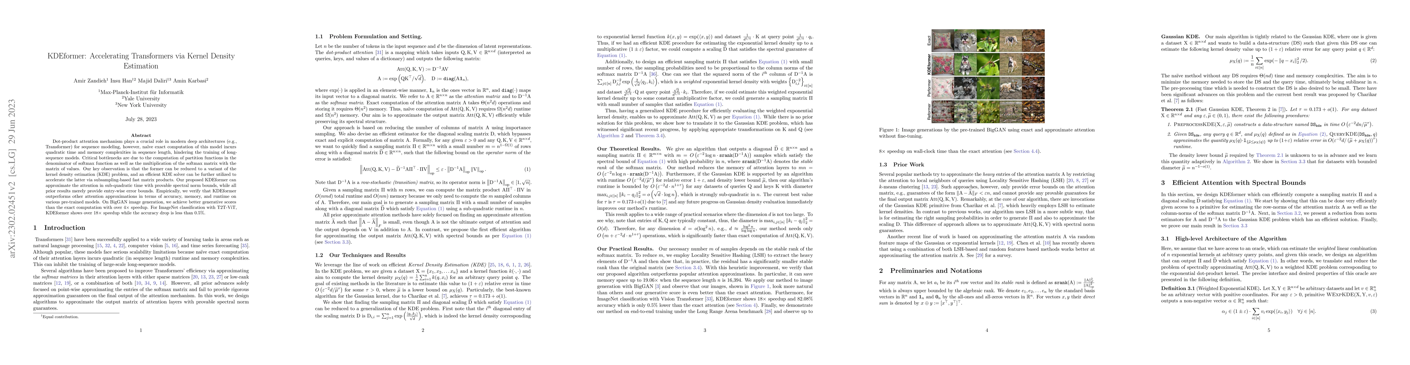 Thumbnail for KDEformer: Accelerating Transformers via Kernel Density Estimation