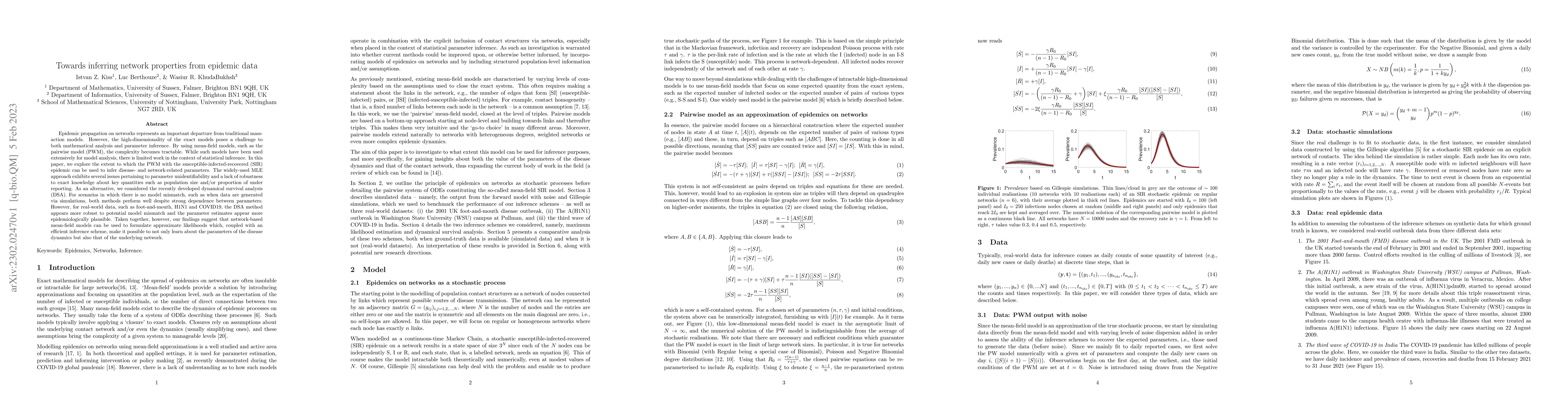 Thumbnail for Towards inferring network properties from epidemic data