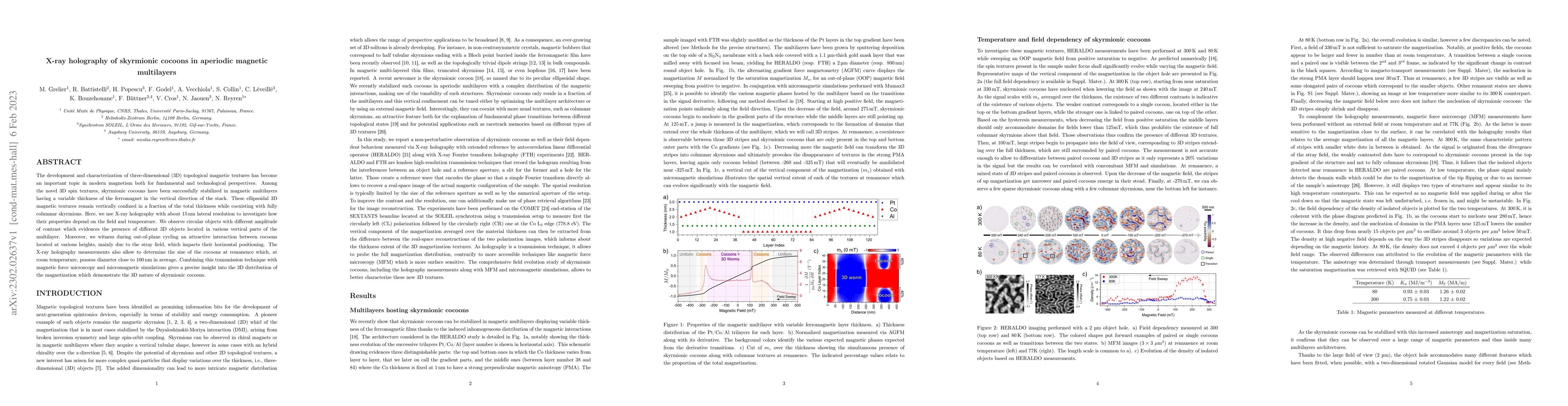 Thumbnail for X-ray holography of skyrmionic cocoons in aperiodic magnetic multilayers