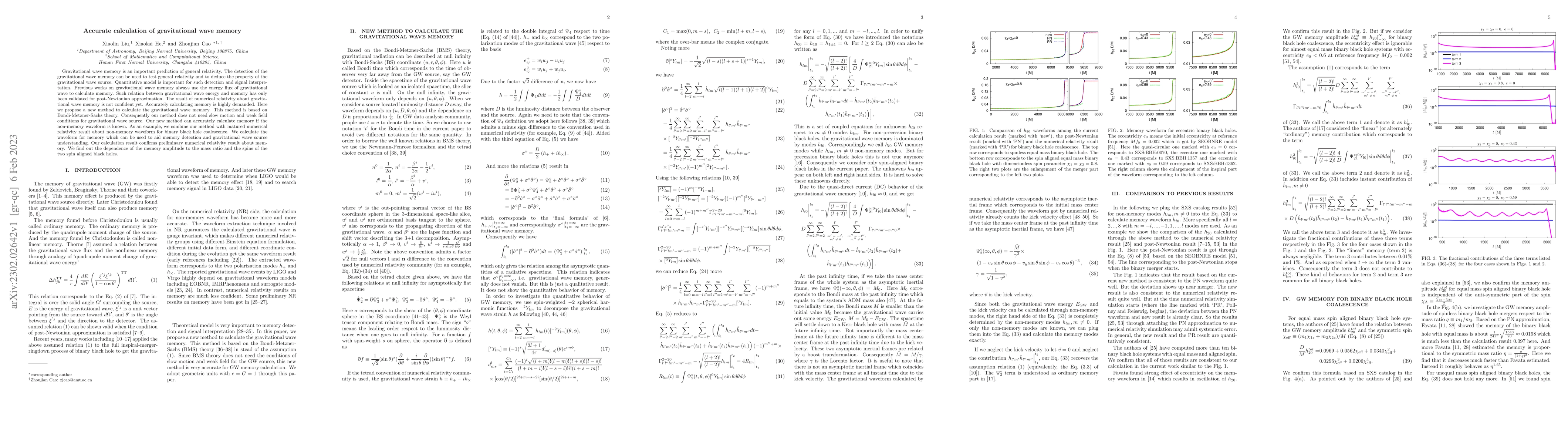 Thumbnail for Accurate calculation of gravitational wave memory