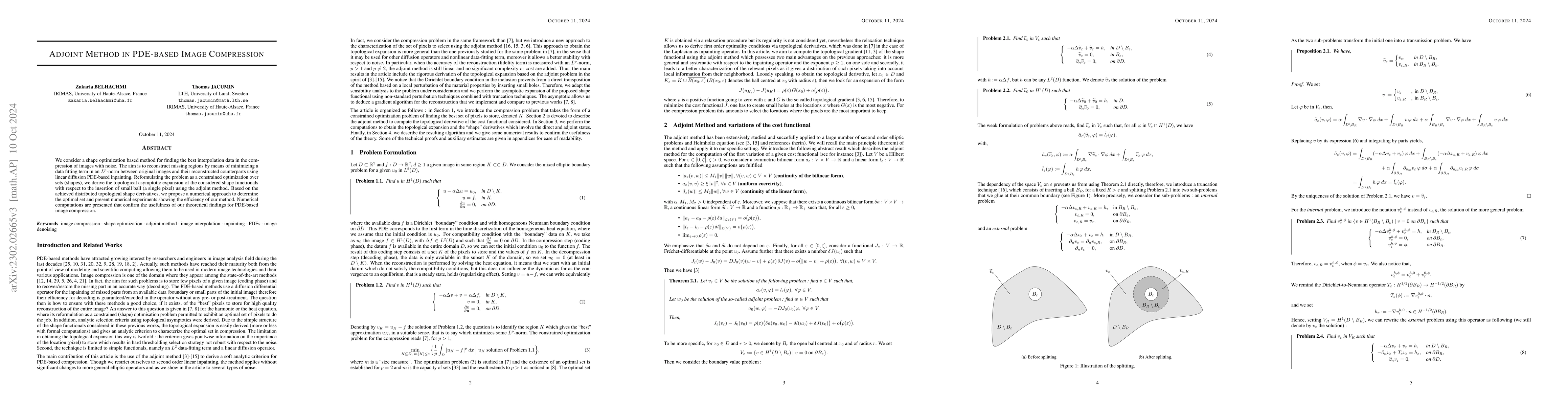 Thumbnail for Adjoint Method in PDE-based Image Compression