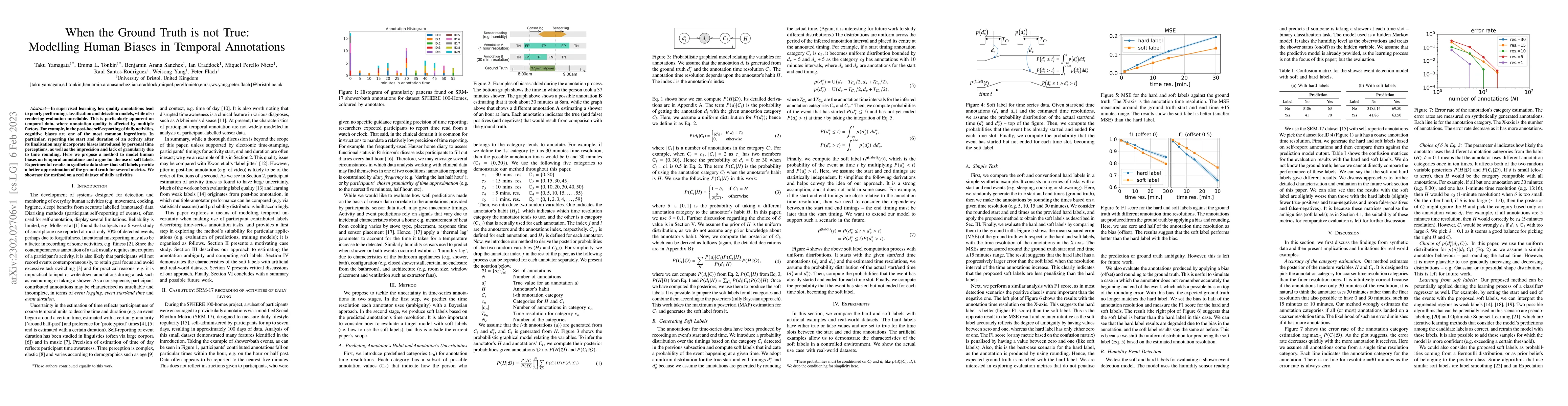 Thumbnail for When the Ground Truth is not True: Modelling Human Biases in Temporal
  Annotations