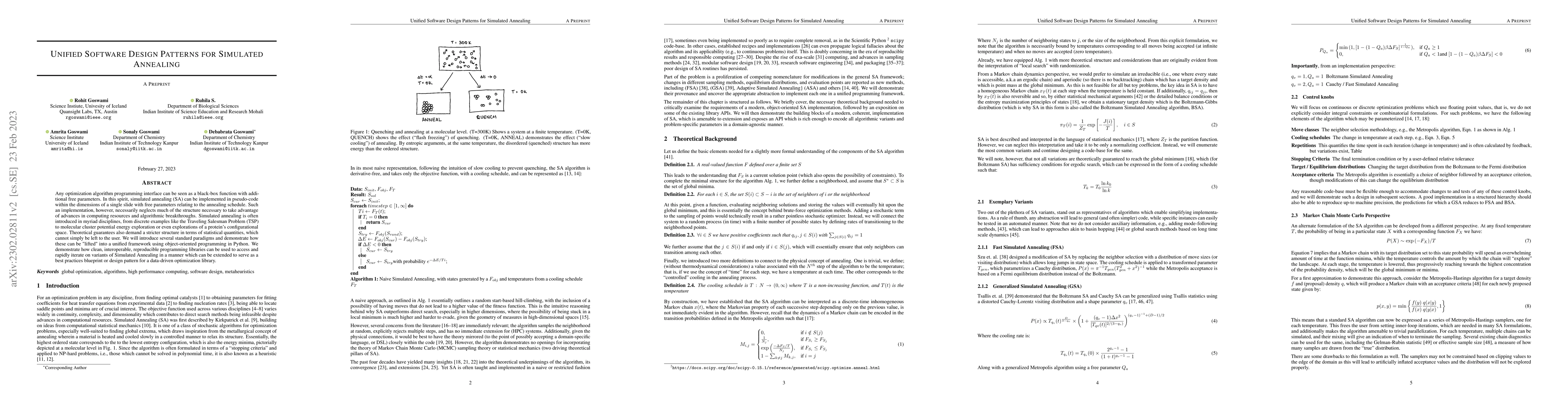 Thumbnail for Unified Software Design Patterns for Simulated Annealing
