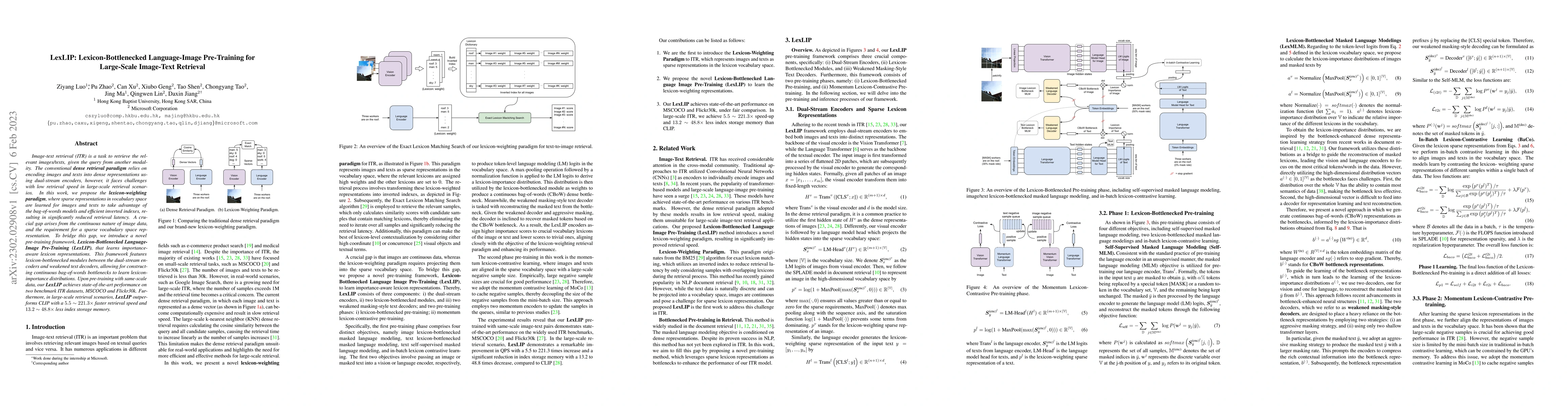 Thumbnail for LexLIP: Lexicon-Bottlenecked Language-Image Pre-Training for Large-Scale
  Image-Text Retrieval