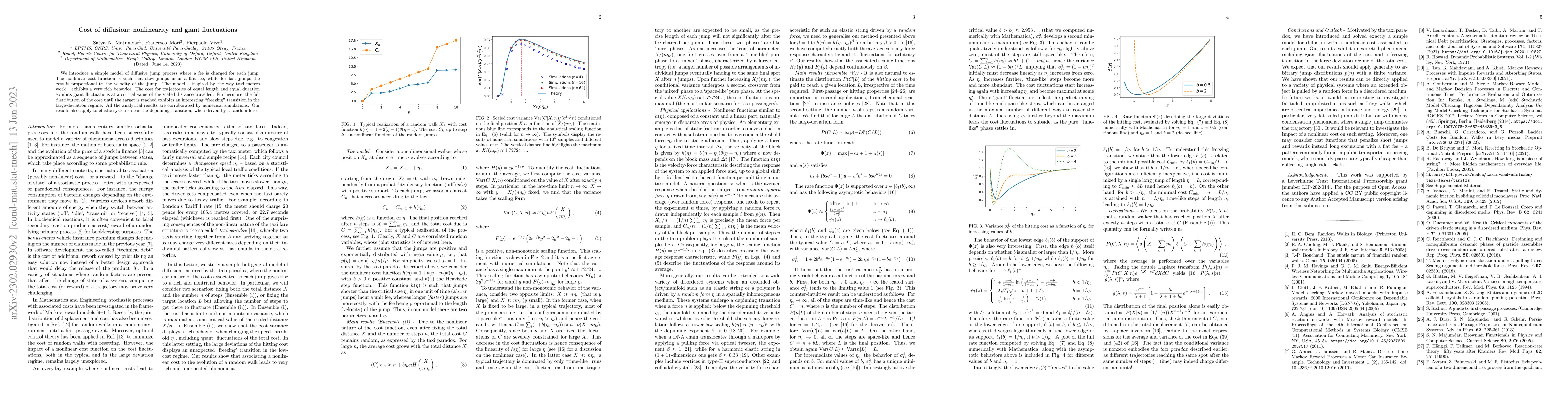 Thumbnail for Cost of diffusion: nonlinearity and giant fluctuations