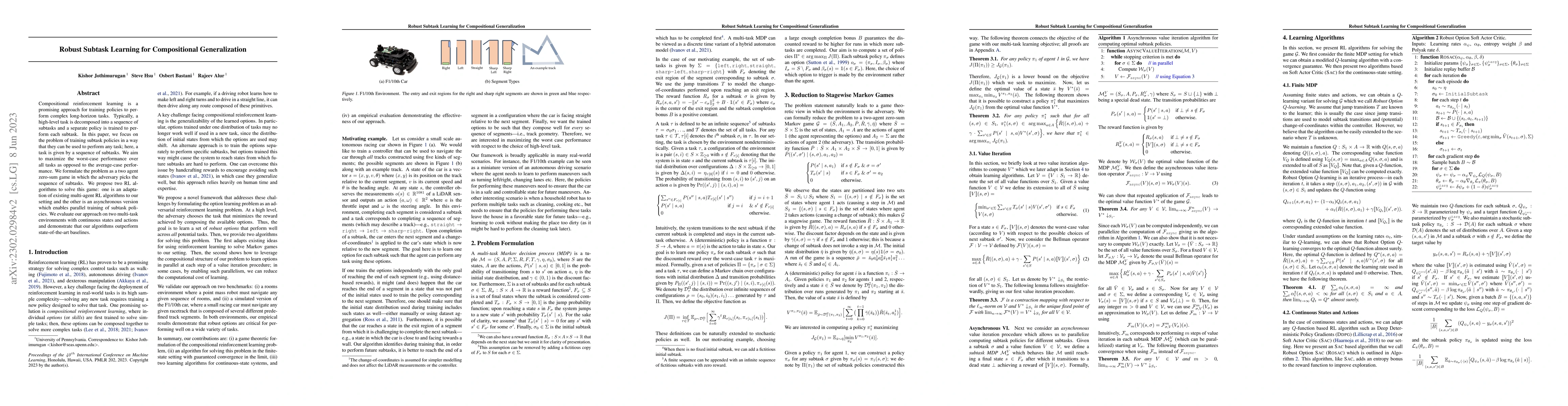 Thumbnail for Robust Subtask Learning for Compositional Generalization