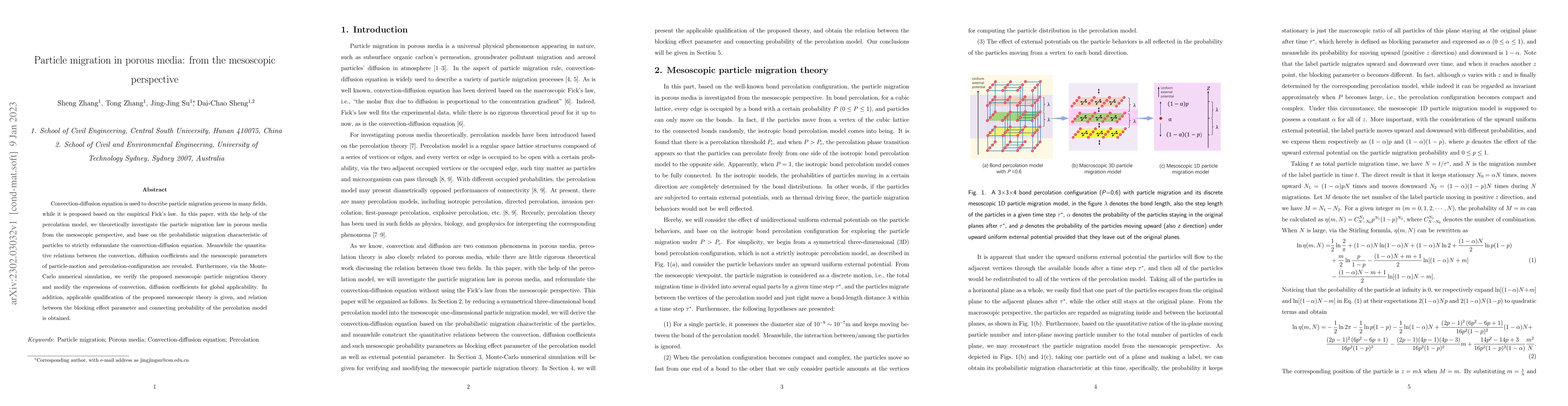 Thumbnail for Particle migration in porous media: from the mesoscopic perspective