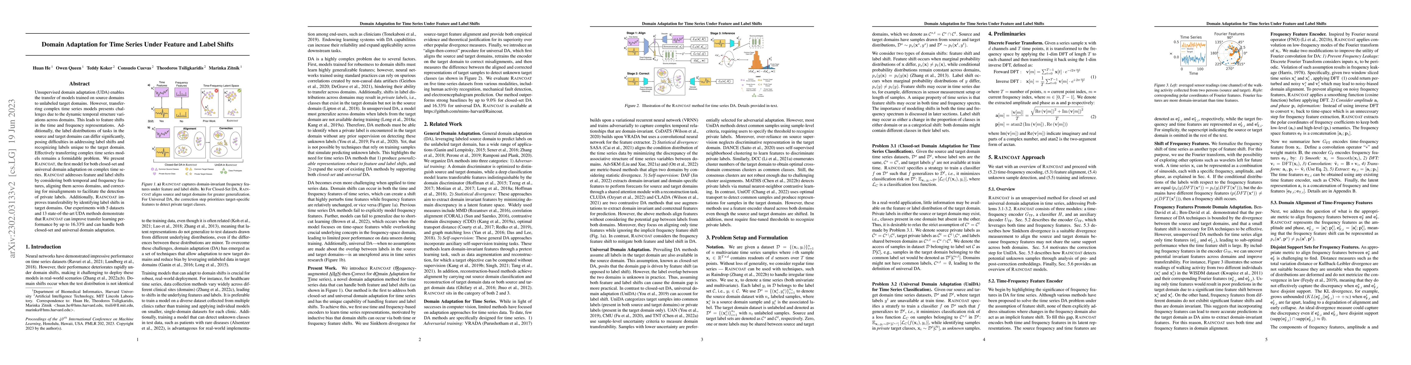 Thumbnail for Domain Adaptation for Time Series Under Feature and Label Shifts
