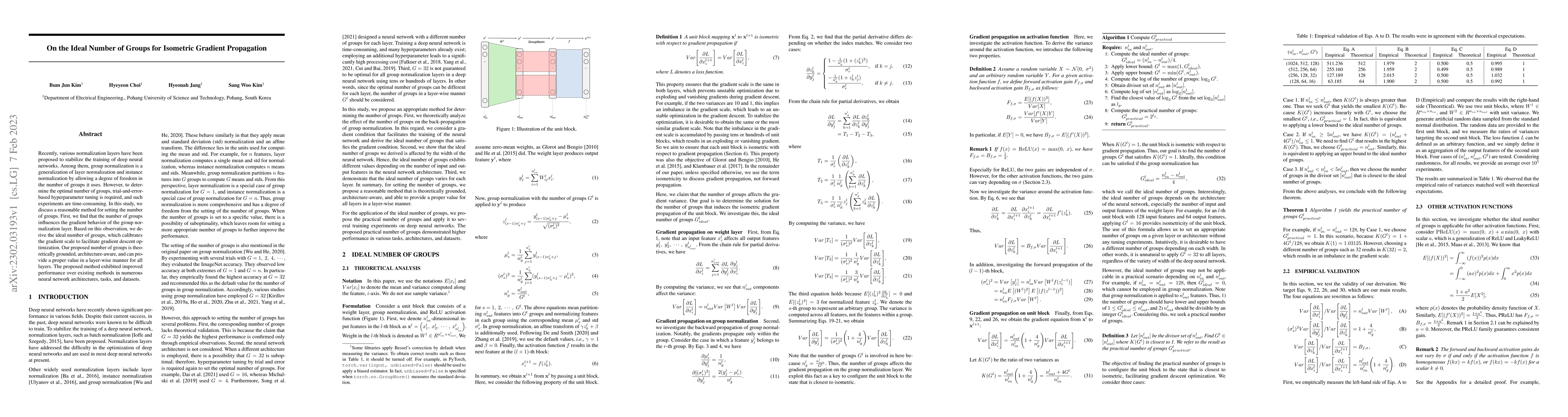 Thumbnail for On the Ideal Number of Groups for Isometric Gradient Propagation