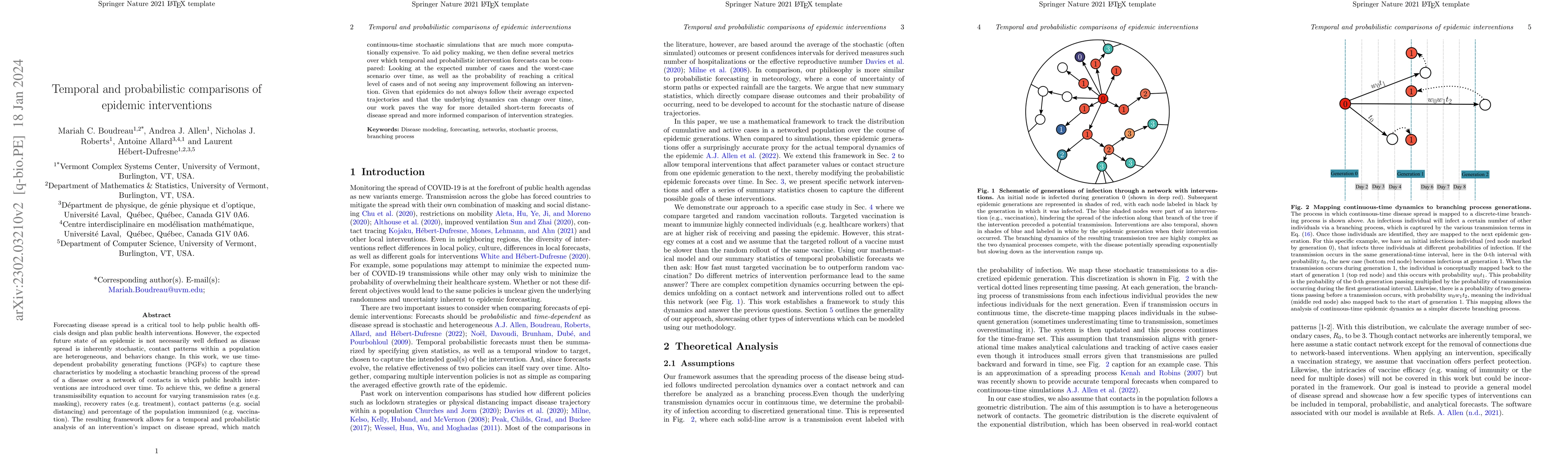 Thumbnail for Temporal and probabilistic comparisons of epidemic interventions