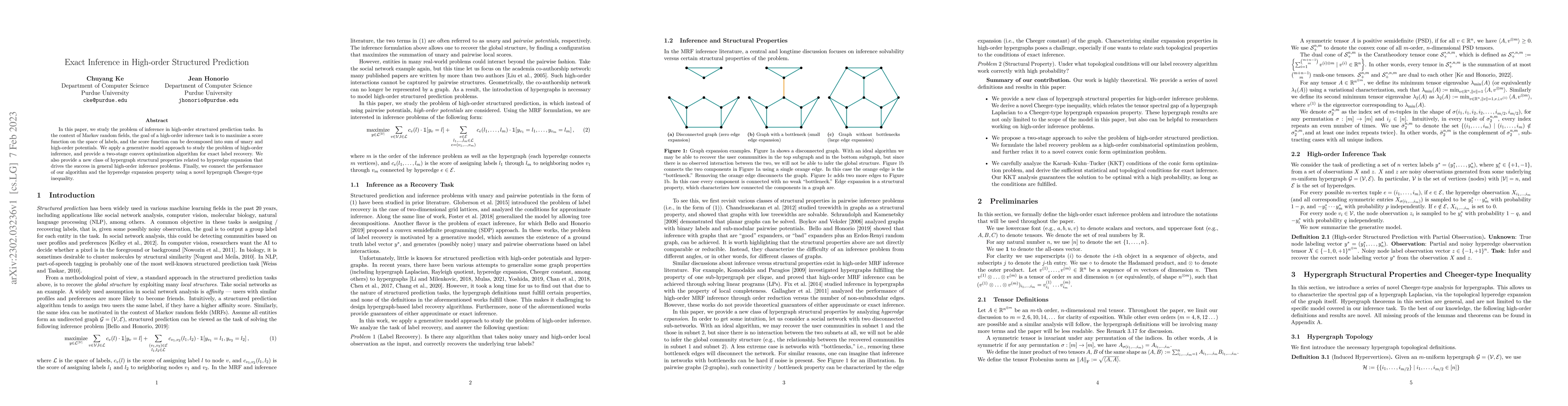 Thumbnail for Exact Inference in High-order Structured Prediction