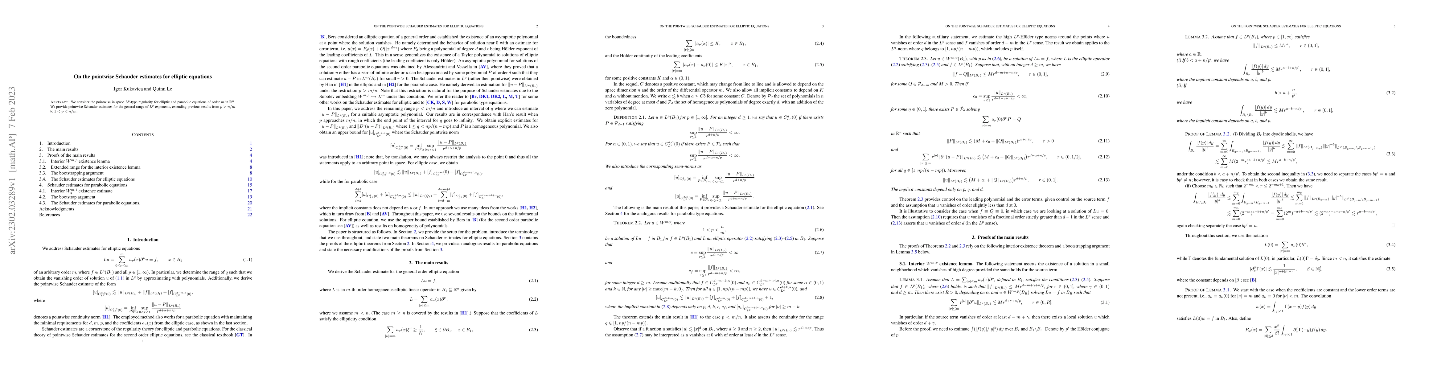 Thumbnail for On the pointwise Schauder estimates for elliptic equations