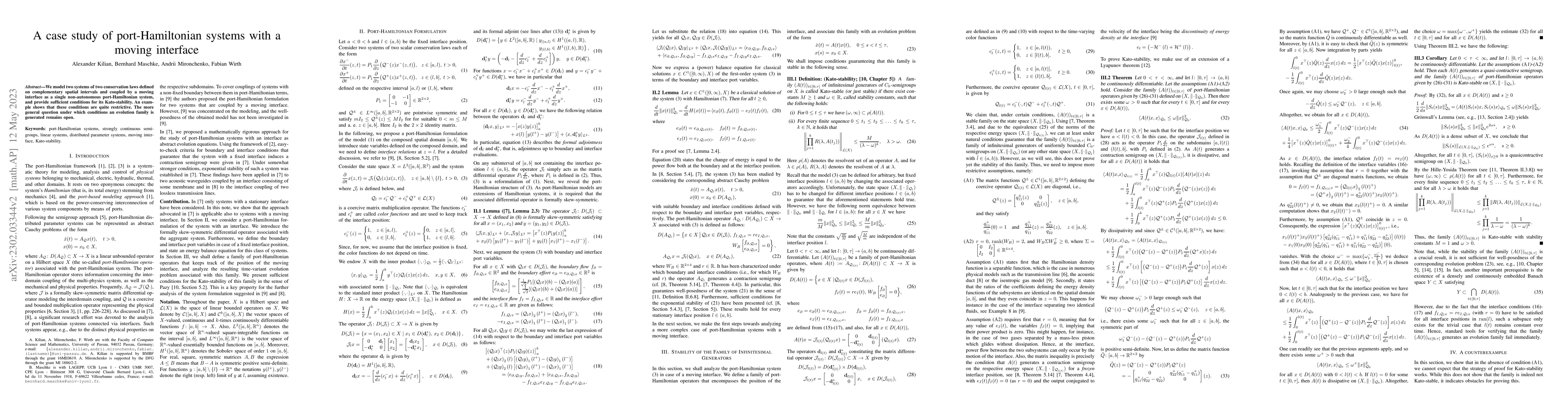 Thumbnail for A case study of port-Hamiltonian systems with a moving interface
