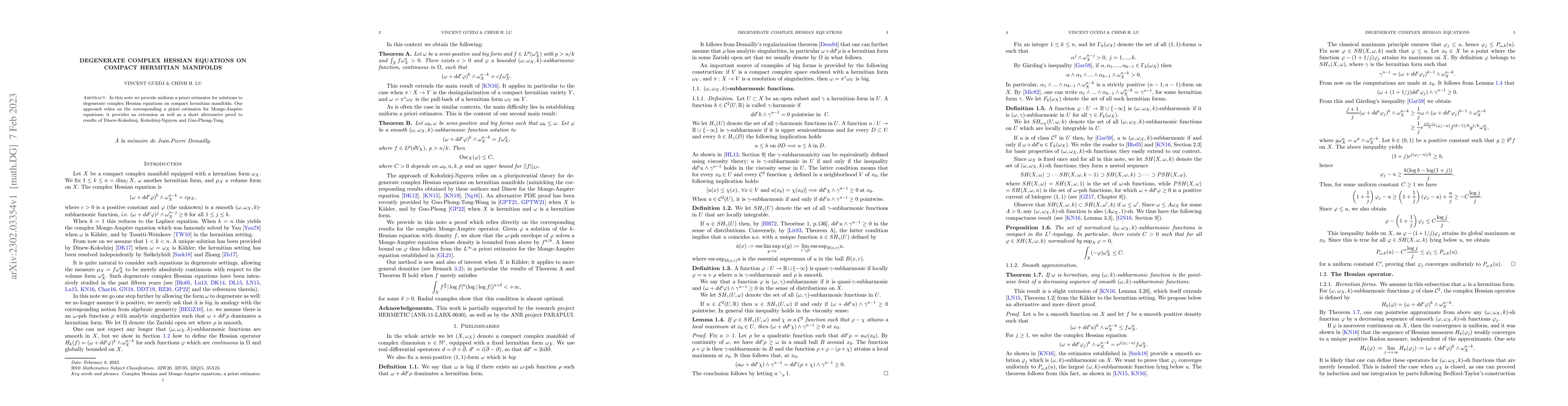 Thumbnail for Degenerate complex Hessian equations on compact Hermitian manifolds